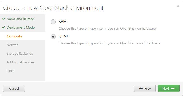 create openstack qemu