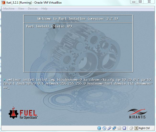 fuel master boot menu